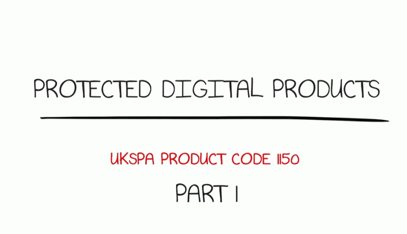 UKSPA Product Code 1150 - Part 1