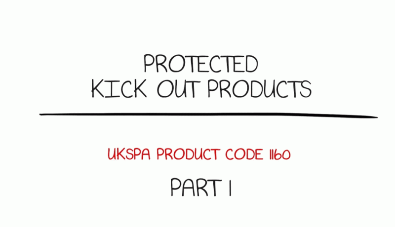 UKSPA Product Code 1160 - Part 1