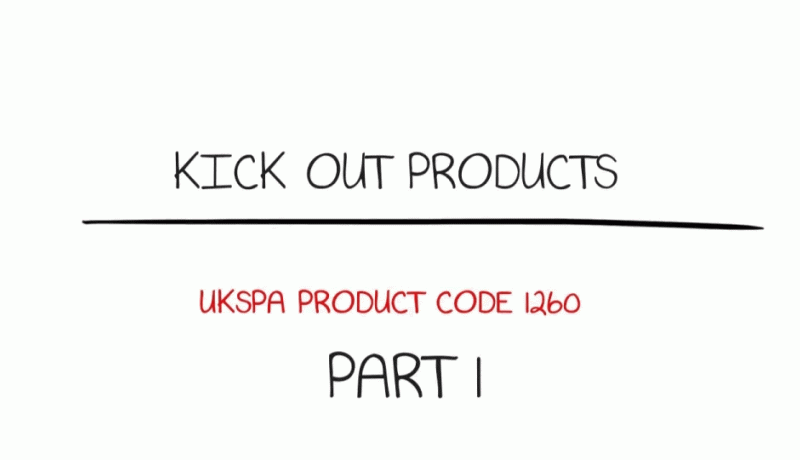 UKSPA Product Code 1260 - Part 1